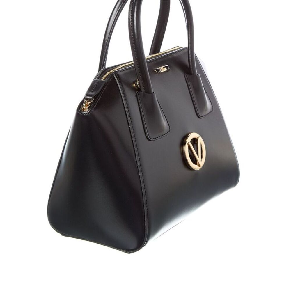Valentino By Mario Valentino Minimi Leather Tote, Black - Picture 3 of 4